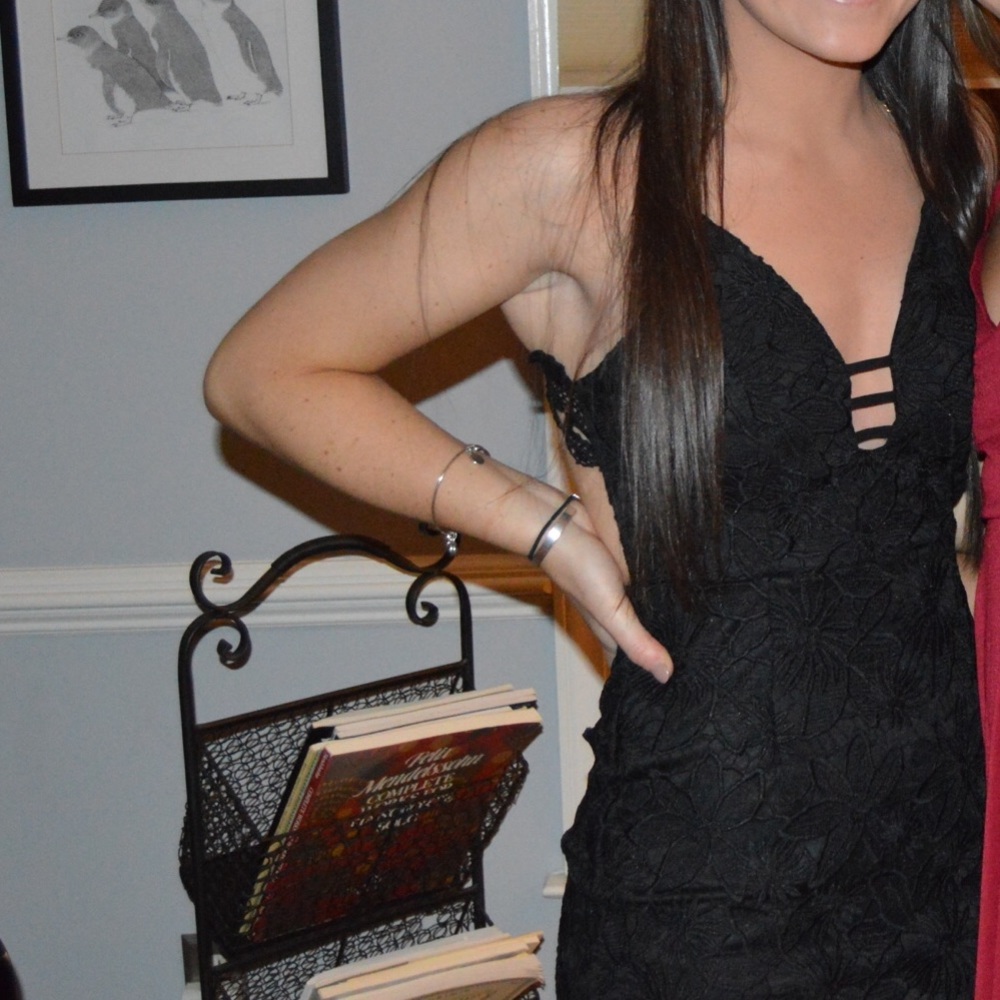 Black Lace Dress